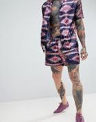 Roadies Of 66 Paisley Print Two-piece Shorts - Navy