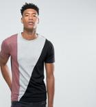 D-struct Tall Cut And Sew T-shirt - Gray