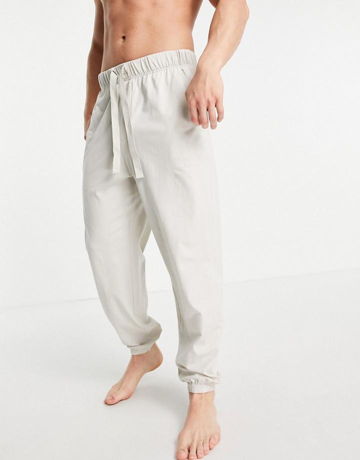Asos Design Oversized Lounge Sweatpants In Light Gray-grey