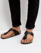 Birkenstocks Gizeh Sandals - Black