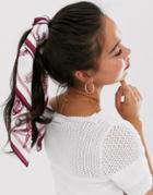 Asos Design Shell Print Headscarf/neckerchief-multi