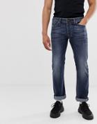 Diesel Safado Straight Fit Jeans In 0885jk Gray