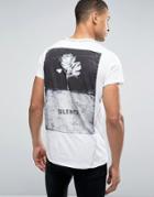 Religion T-shirt With Back Graphic Print - White