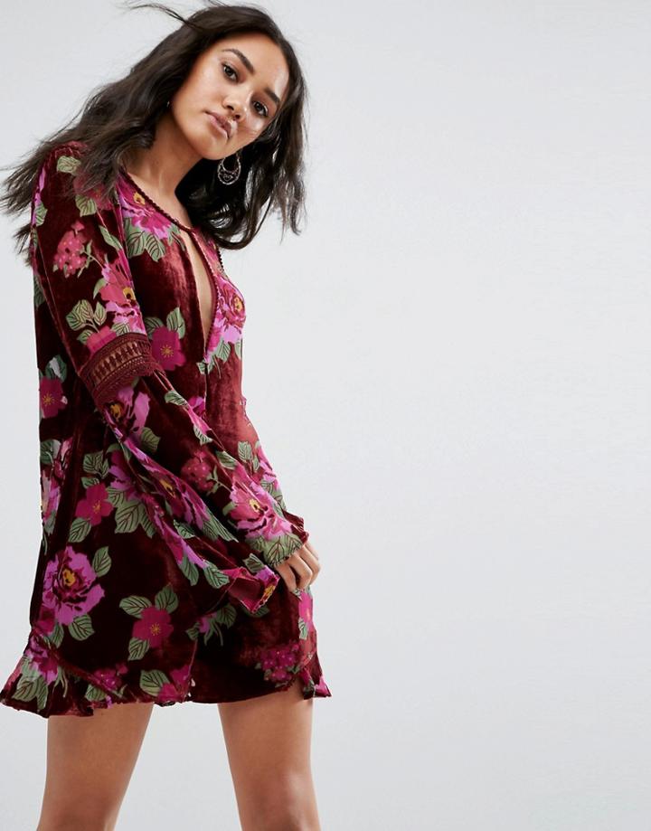 Rahi Cali Bouquet Burnout Romper - Multi