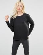 Y.a.s Canny Long Sleeve Top - Black