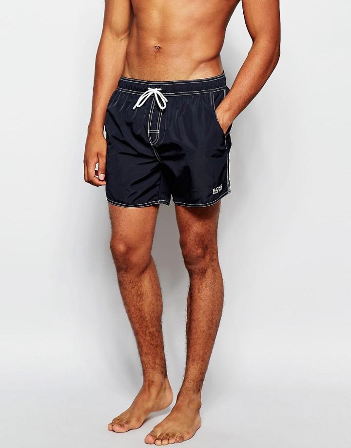 Boss By Hugo Boss Lobster Black Swim Short - Black
