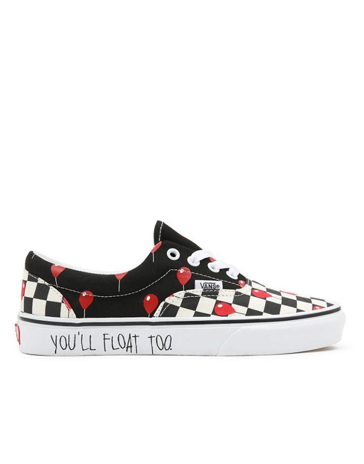 Vans X It Terror Era Sneakers In Multi-black