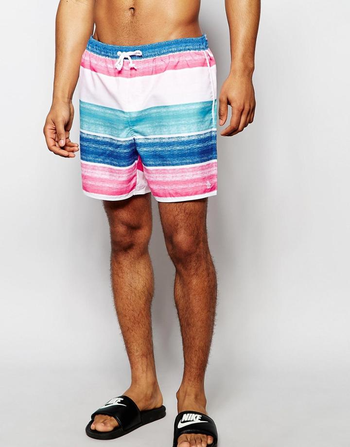 Original Penguin Swim Shorts - White