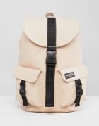 Nicce London Rubberised Backpack In Stone - Stone