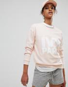 Ivy Park Peached Sweatshirt In Pink - Pink