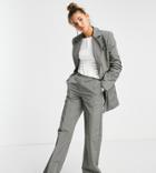 Collusion Y2k Nylon Tech Tailored Pants In Gray - Part Of A Set-grey