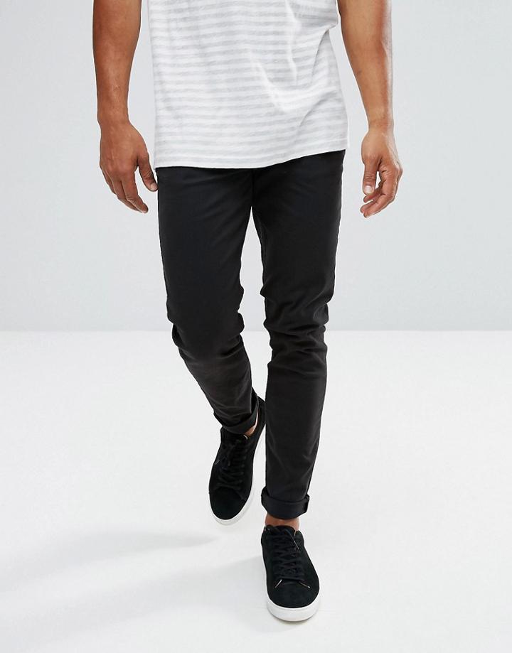 Blend Slim Fit Chino - Black