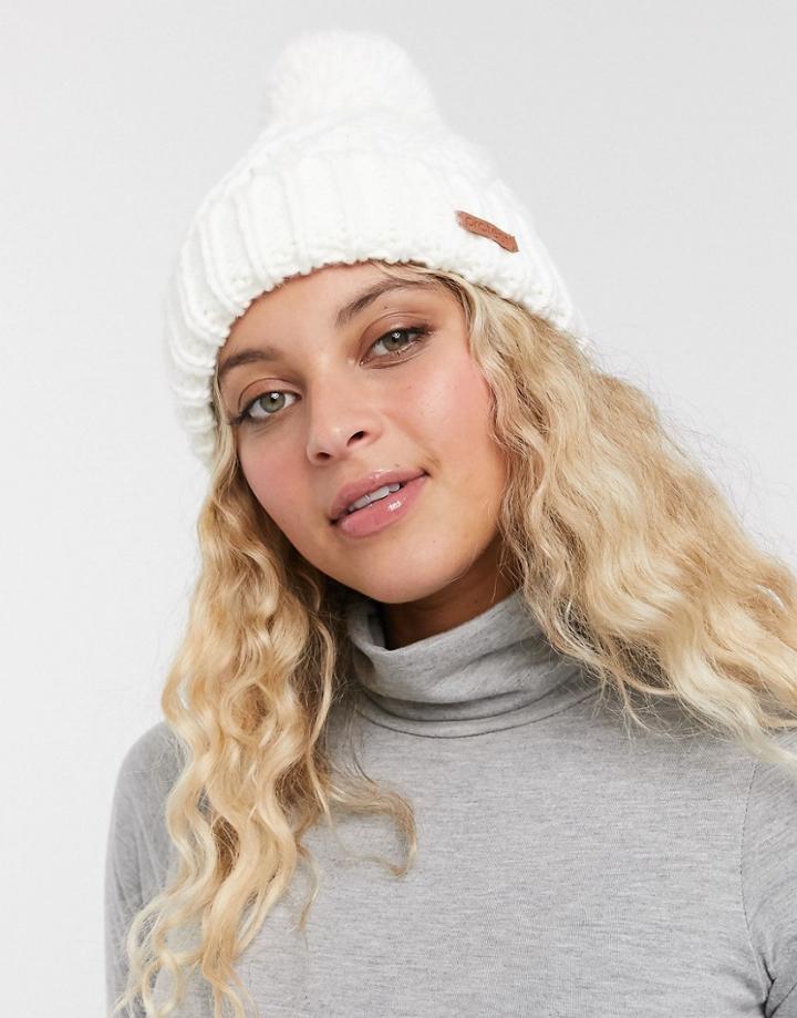 Protest Paisley Beanie In White