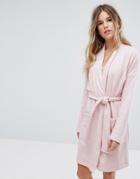 Ugg Braelyn Double Knit Fleece Robe - Pink