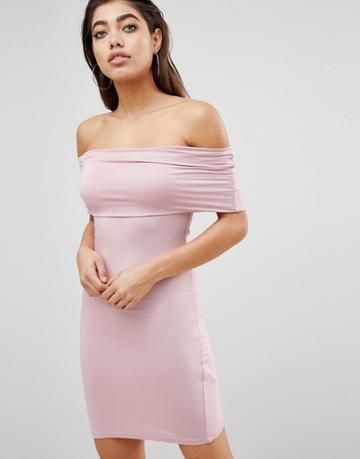 Ivyrevel Off Shoulder Dress - Pink