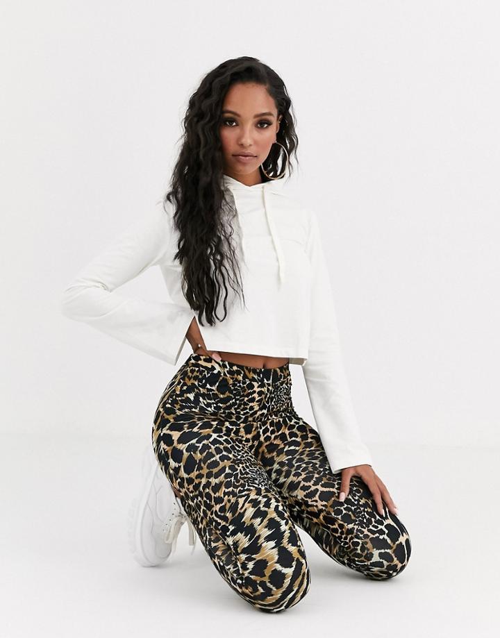 Asos Design Animal Print Legging-multi