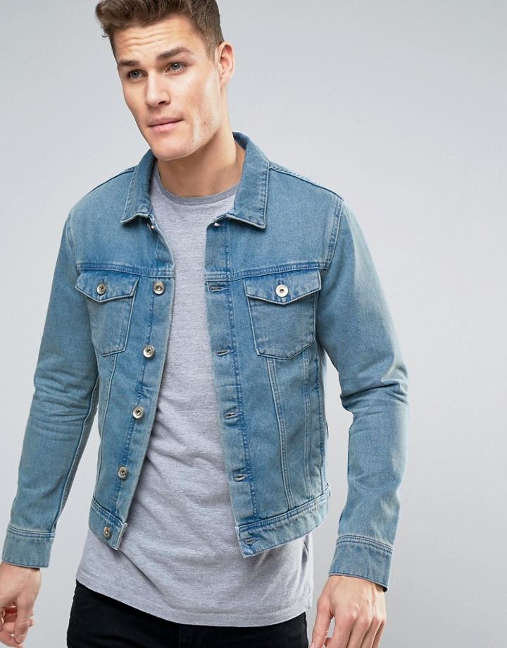 Selected Homme Indigo Denim Jacket - Blue