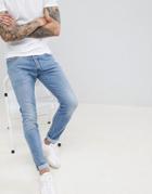 Diesel Tepphar Jeans In Lighwash - Blue