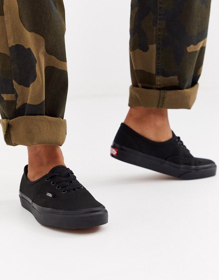 Vans Classic Authentic Triple Black Sneakers