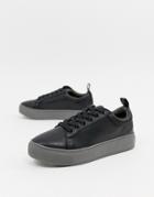 Matt & Nat Lace Up Sneakers - Black