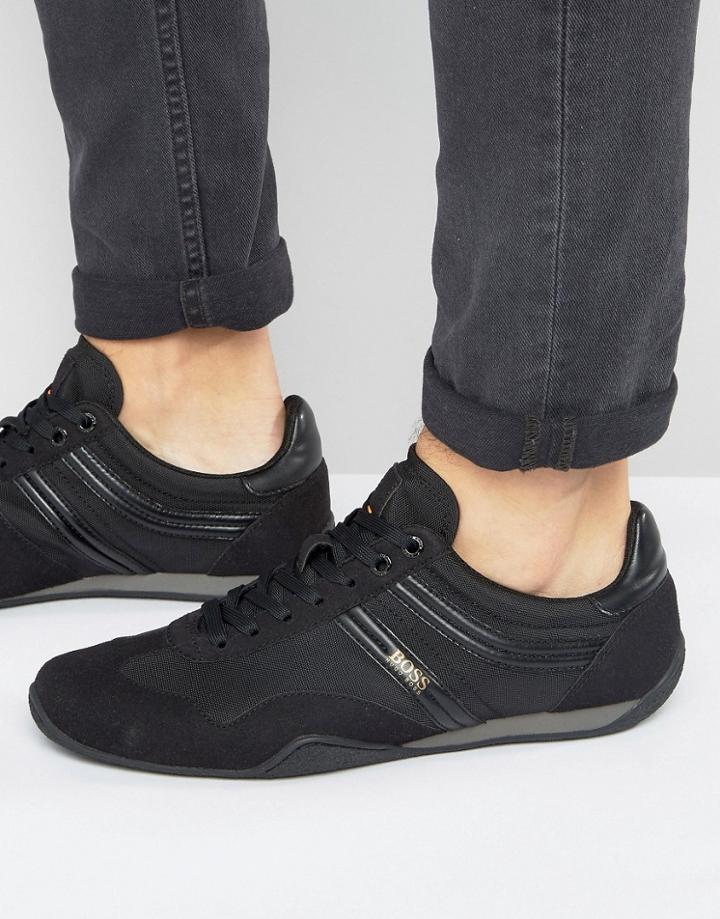 Boss Orange By Hugo Boss Pulse Run Sneakers - Black
