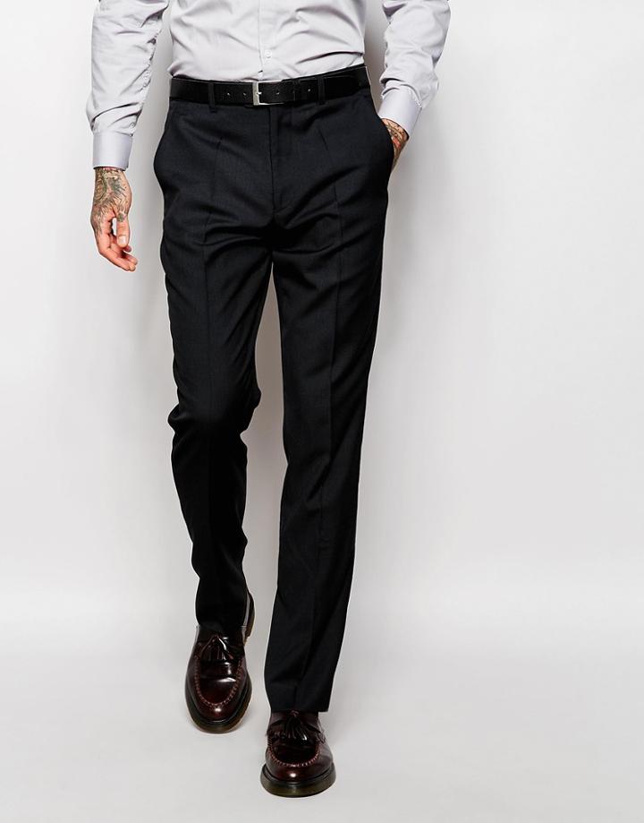 Devils Advocate Polka Dot Tux Pants - Black