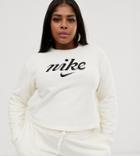 Nike Plus Cream Cropped Sweatshirt