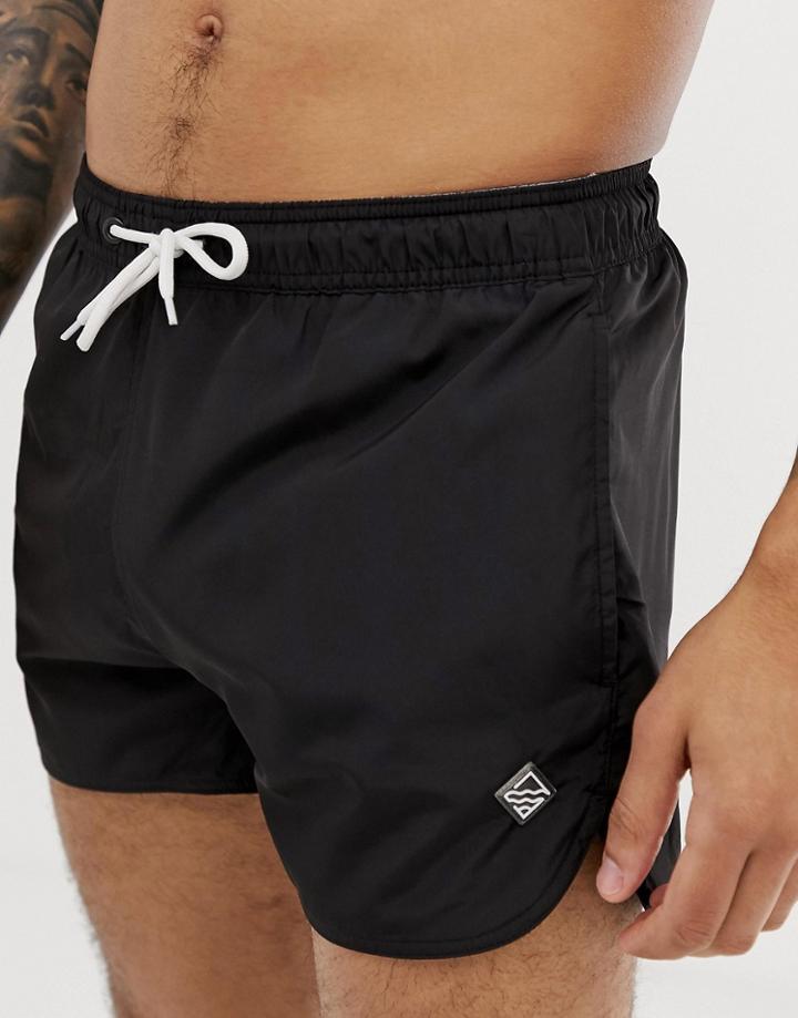 Bershka Swim Shorts In Black