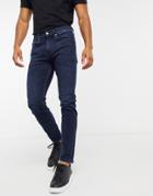 Calvin Klein Jeans Skinny Fit Jeans In Dark Wash-blues