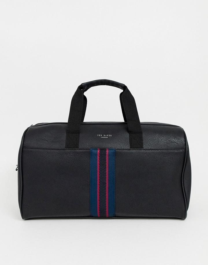 Ted Baker Yours Webbing Carryall In Black - Black