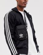 Adidas Originals Crossbody Flight Bag - Black