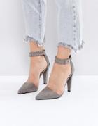 All Saints Heeled Pump - Gray