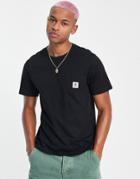 Element Basic Pocket T-shirt In Black