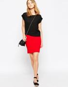 Ganni Body-conscious Pencil Skirt - Chili