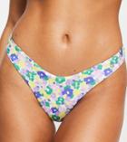 Only Exclusive Brazilian Bikini Bottoms In Bright Floral-multi