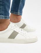 Kg By Kurt Geiger Stripe Sneakers - White