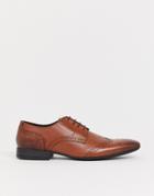 Moss London Brogue In Brown