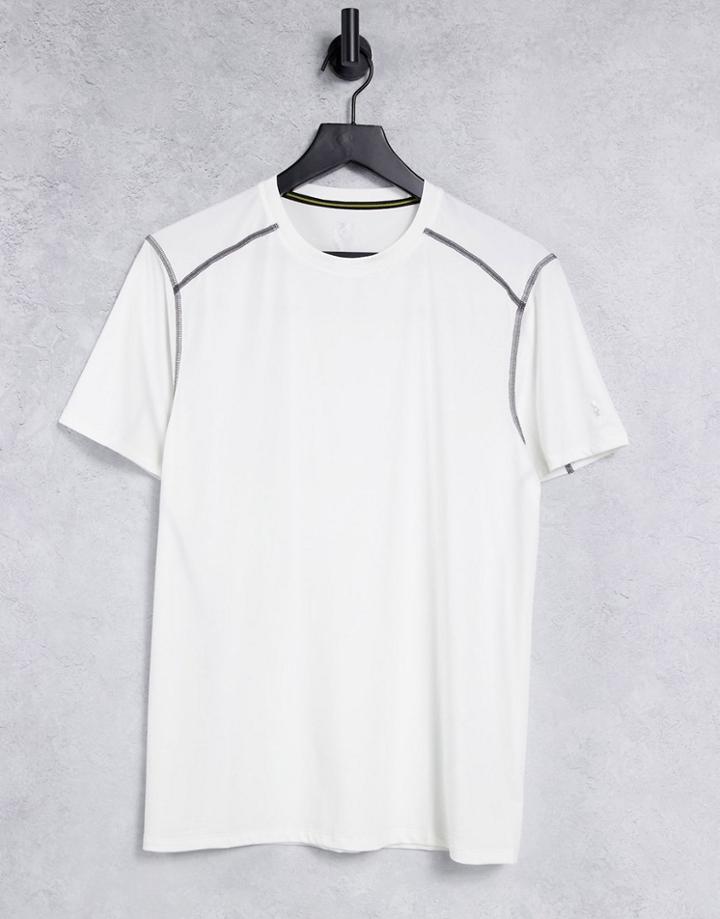 New Look Sport Recycled Polyester Running T-shirt In White