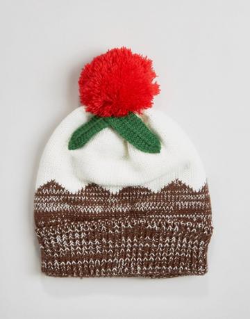 7x Holidays Holidays Pudding Hat - Brown