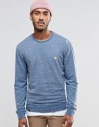 Le Breve Crew Neck Sweater - Blue