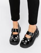 T.u.k. Mary Jane Kitty Chunky Leather Flat Shoes - Multi