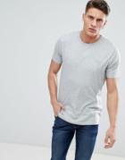 Hugo Small Logo T-shirt In Light Gray - Gray