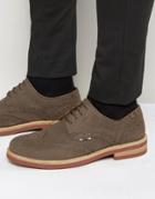 Jack & Jones Smart Brogue Shoes - Brown