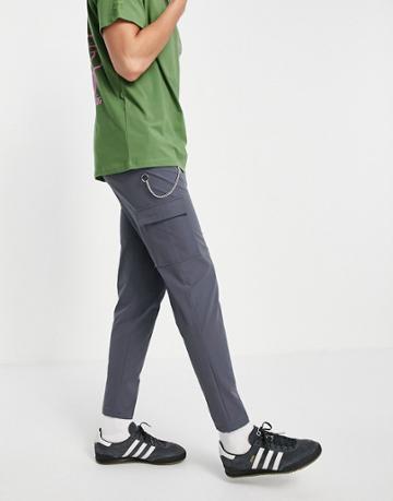 Mauvais Cargo Pants In Blue-blues