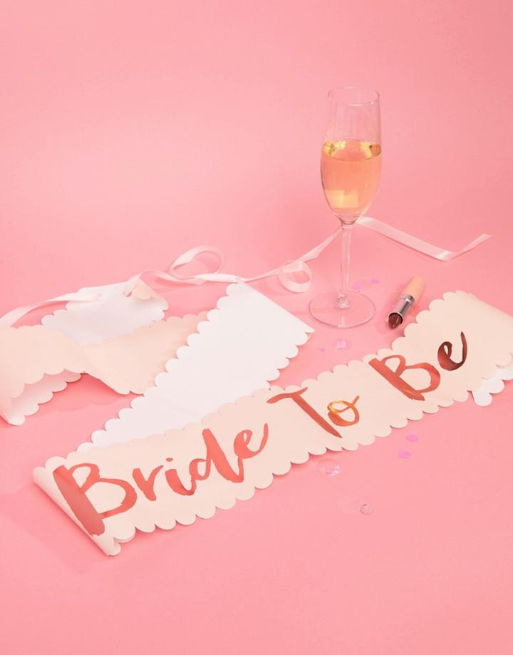 Ginger Ray Bride To Be Sash - Multi