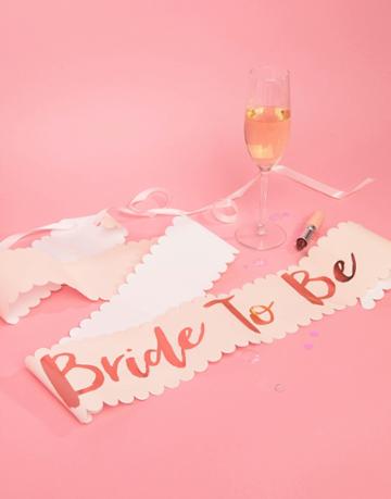 Ginger Ray Bride To Be Sash - Multi