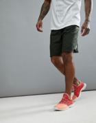 Adidas Basketball Harden Shorts In Khaki Ce7326 - Green