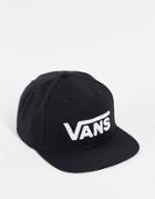 Vans Drop V Ii Snapback Cap In Black