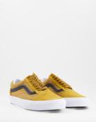 Vans Old Skool Heavy Textures Sneakers In Golden Brown