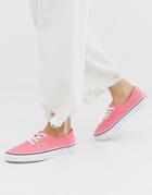 Vans Authentic Recycled Polyester Pink Sneakers